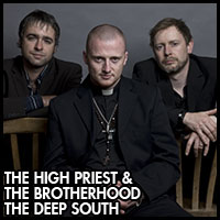 The High Priest and the Brotherhood music album cover "The Deep South"